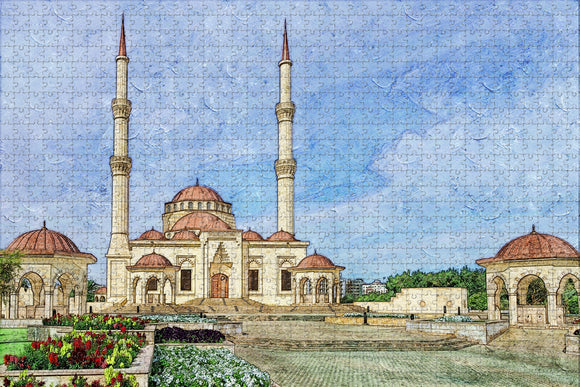 Oman Muscat Jigsaw Puzzle Wooden 1000 Piece