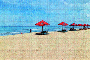 Indonesia Kuta Beach Bali Jigsaw Puzzle Wooden 1000 Piece