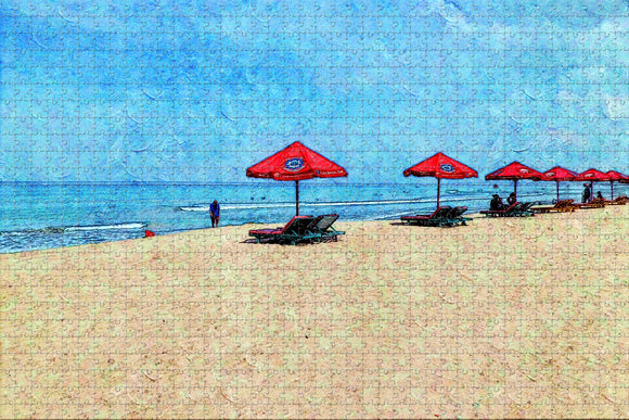 Indonesia Kuta Beach Bali Jigsaw Puzzle Wooden 1000 Piece