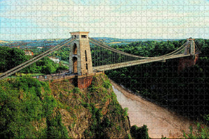 UK England The Clifton Suspension Bridge Bristol Jigsaw Puzzle Wooden 1000 Piece