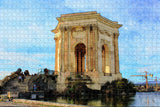 France Peyrou Montpellier Jigsaw Puzzle Wooden 1000 Piece