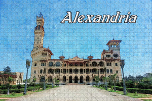 Egypt Montazah Palace Gardens Alexandria Jigsaw Puzzle Wooden 1000 Piece