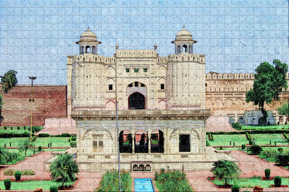 Lahore Fort Pakistan Jigsaw Puzzle Wooden 1000 Piece