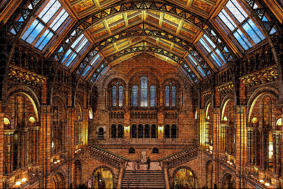 UK England London Natural History Museum Jigsaw Puzzle Wooden 1000 Piece