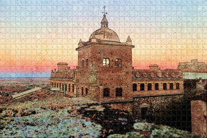 Spain Mayoralgo Palace Caceres Jigsaw Puzzle Wooden 1000 Piece