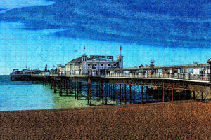 UK England Brighton Palace Pier Jigsaw Puzzle Wooden 1000 Piece