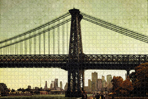 Williamsburg Bridge USA Jigsaw Puzzle Wooden 1000 Piece