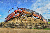 Canada Lobster Shediac New Brunswick Jigsaw Puzzle Wooden 1000 Piece