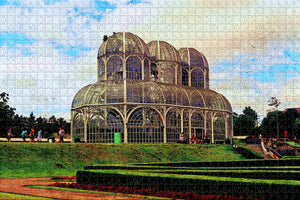 Brazil Botanical Garden of Curitiba Jigsaw Puzzle Wooden 1000 Piece