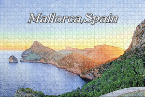 Spain Balearic Islands Mallorca Jigsaw Puzzle Wooden 1000 Piece