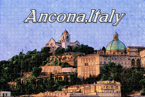 Italy Ancona Landscape Jigsaw Puzzle Wooden 1000 Piece