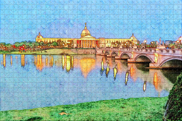 Taiwan Chimei Museum Tainan Jigsaw Puzzle Wooden 1000 Piece