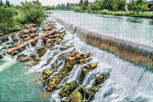 Idaho Falls USA Jigsaw Puzzle Wooden 1000 Piece