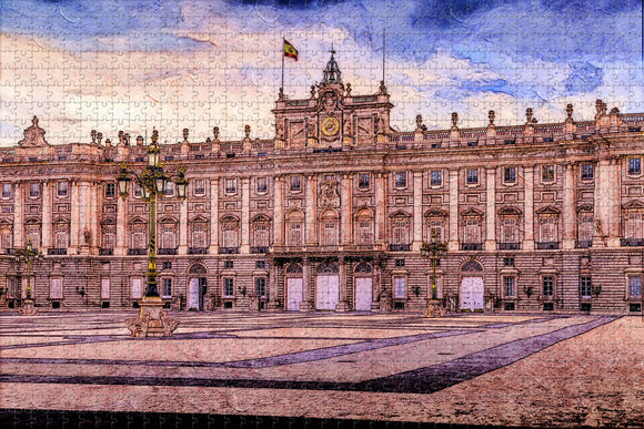 Spain Royal Palace of Madrid Jigsaw Puzzle Wooden 1000 Piece