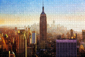 Empire State Building New York USA Jigsaw Puzzle Wooden 1000 Piece