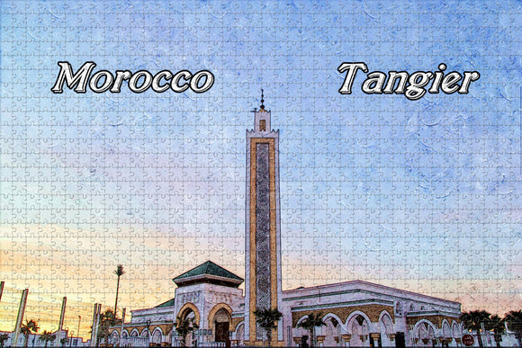 Morocco Cap Spartel Light Tangier Jigsaw Puzzle Wooden 1000 Piece