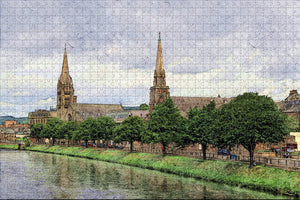 UK England Inverness Jigsaw Puzzle Wooden 1000 Piece