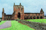 UK England Dumfries Sweetheart Abbey Jigsaw Puzzle Wooden 1000 Piece