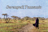 Tanzania Serengeti Massai Jigsaw Puzzle Wooden 1000 Piece