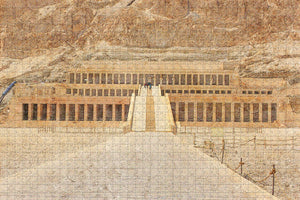 Egypt Mortuary Temple of Hatshepsut Luxor Jigsaw Puzzle Wooden 1000 Piece