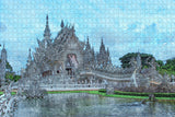 Thailand White Temple Chiang Rai Jigsaw Puzzle Wooden 1000 Piece