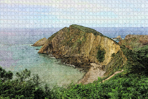 Spain Beach Asturias Jigsaw Puzzle Wooden 1000 Piece