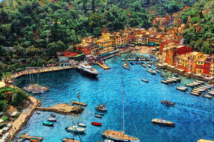 Portofino Liguria Italy Jigsaw Puzzle Wooden 1000 Piece