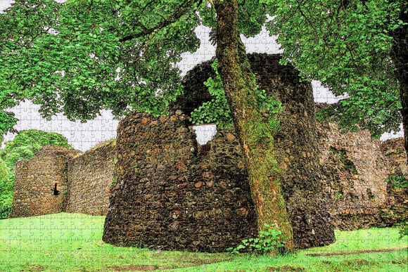 UK England Old Inverlochy Castle Fort William Jigsaw Puzzle Wooden 1000 Piece