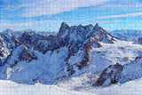 France Aiguille du Midi Chamonix Alps Jigsaw Puzzle Wooden 1000 Piece