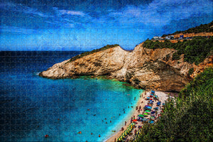 Greece Lefkada Jigsaw Puzzle Wooden 1000 Piece