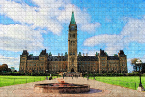 Canada Ottawa Parliament Jigsaw Puzzle Wooden 1000 Piece