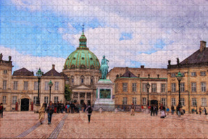 Denmark Amalienborg Copenhagen Jigsaw Puzzle Wooden 1000 Piece