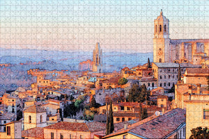 Spain Girona Jigsaw Puzzle Wooden 1000 Piece