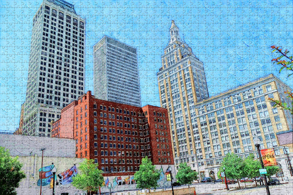 Philbrook Museum of Art Tulsa USA Jigsaw Puzzle Wooden 1000 Piece