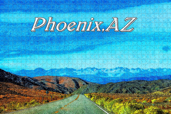 USA America Arizona Phoenix Jigsaw Puzzle Wooden 1000 Piece