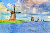 Holland Leeuwarden Jigsaw Puzzle Wooden 1000 Piece