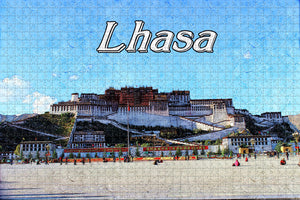 China Lhasa Jigsaw Puzzle Wooden 1000 Piece