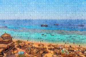 Egypt Sharm El Sheikh Jigsaw Puzzle Wooden 1000 Piece