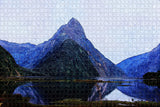 New Zealand Milford Sound Te Anau Jigsaw Puzzle Wooden 1000 Piece