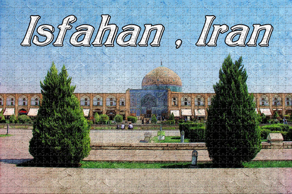 Imam Square Isfahan Iran Jigsaw Puzzle Wooden 1000 Piece