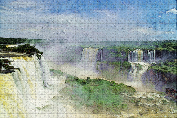 Argentina Iguazu National Park Jigsaw Puzzle Wooden 1000 Piece