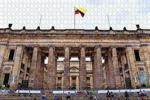 Colombia Bolivar Square Bogota Jigsaw Puzzle Wooden 1000 Piece