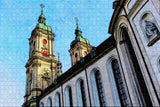 Switzerland Abbey Library of Saint Gallen Jigsaw Puzzle Wooden 1000 Piece