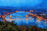 Hungary Danube River Budapest Jigsaw Puzzle Wooden 1000 Piece