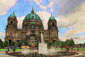 Germany Berlin Cathedral Berlin Jigsaw Puzzle Wooden 1000 Piece