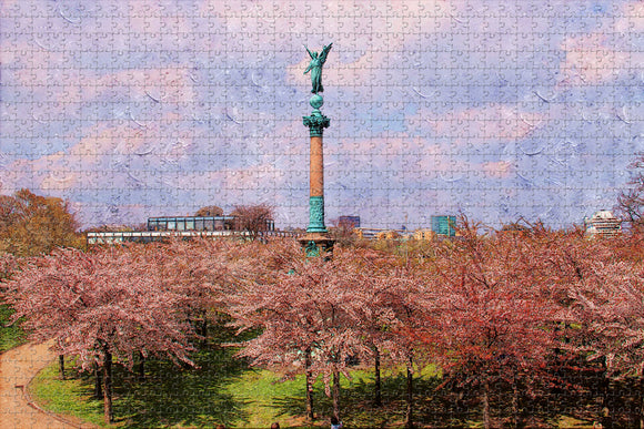 Denmark Langelinie Park Copenhagen Jigsaw Puzzle Wooden 1000 Piece