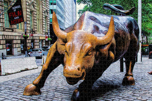 Wall Street New York USA Jigsaw Puzzle Wooden 1000 Piece