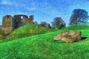 UK England Kendal Castle Jigsaw Puzzle Wooden 1000 Piece