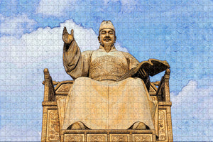 Korea Seoul King Statue Jigsaw Puzzle Wooden 1000 Piece