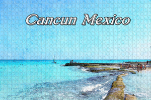 Mexico Cozumel Island Cancun Jigsaw Puzzle Wooden 1000 Piece